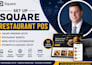 setup square pos online ordering restaurant website menu setup